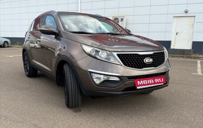 KIA Sportage III, 2014 год, 1 345 000 рублей, 1 фотография