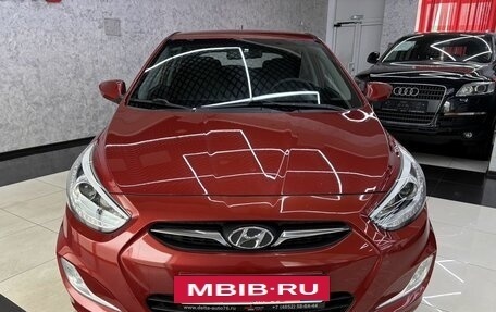 Hyundai Solaris II рестайлинг, 2013 год, 965 000 рублей, 24 фотография