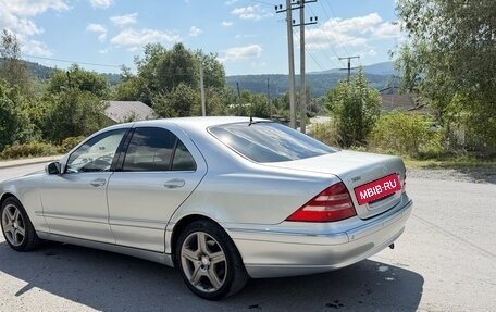 Mercedes-Benz S-Класс, 2001 год, 560 000 рублей, 4 фотография