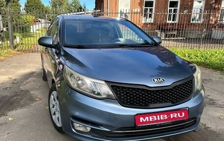 KIA Rio III рестайлинг, 2016 год, 1 299 000 рублей, 1 фотография