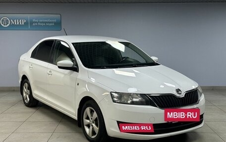Skoda Rapid I, 2014 год, 999 000 рублей, 3 фотография