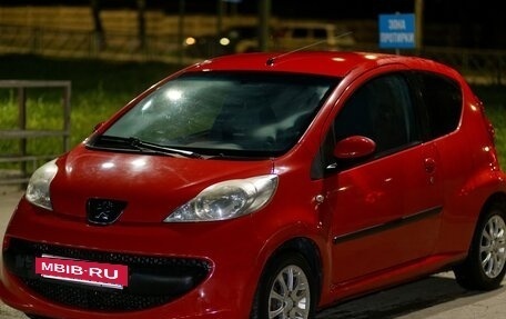 Peugeot 107 I рестайлинг, 2007 год, 250 000 рублей, 10 фотография