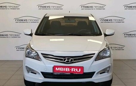 Hyundai Solaris II рестайлинг, 2015 год, 840 000 рублей, 3 фотография