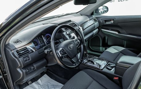 Toyota Camry, 2015 год, 1 664 200 рублей, 9 фотография