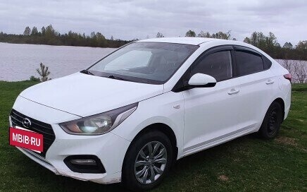 Hyundai Solaris II рестайлинг, 2017 год, 629 000 рублей, 2 фотография