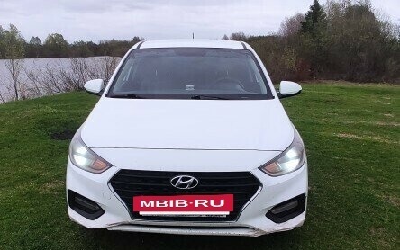 Hyundai Solaris II рестайлинг, 2017 год, 629 000 рублей, 3 фотография