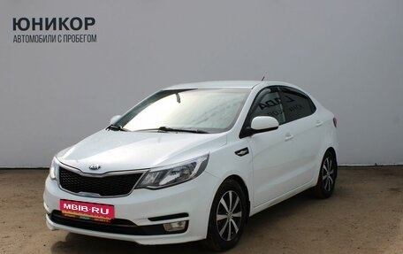 KIA Rio III рестайлинг, 2016 год, 939 000 рублей, 1 фотография