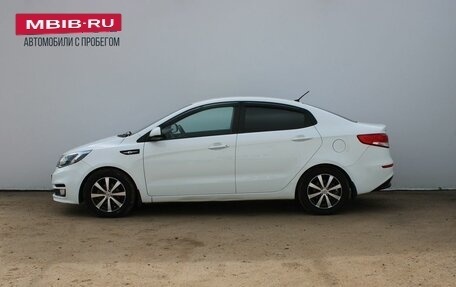 KIA Rio III рестайлинг, 2016 год, 939 000 рублей, 2 фотография