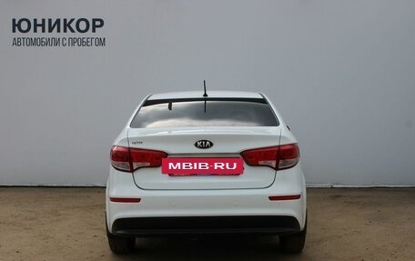 KIA Rio III рестайлинг, 2016 год, 939 000 рублей, 5 фотография