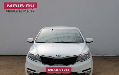 KIA Rio III рестайлинг, 2016 год, 939 000 рублей, 3 фотография