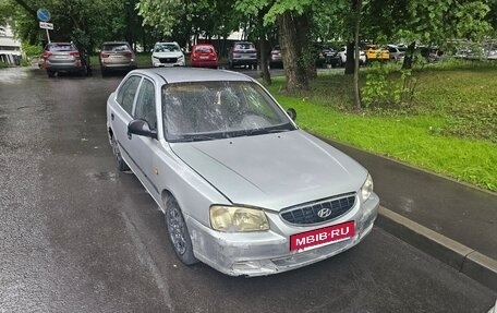 Hyundai Accent II, 2004 год, 170 000 рублей, 39 фотография
