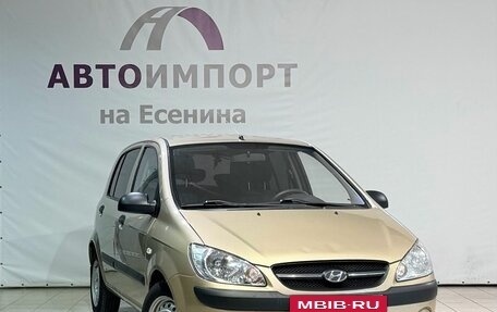 Hyundai Getz I рестайлинг, 2008 год, 550 000 рублей, 3 фотография
