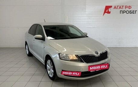 Skoda Rapid I, 2016 год, 1 050 000 рублей, 3 фотография