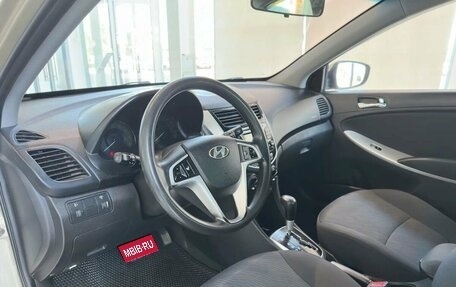 Hyundai Solaris II рестайлинг, 2014 год, 770 000 рублей, 20 фотография