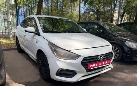 Hyundai Solaris II рестайлинг, 2017 год, 444 000 рублей, 2 фотография