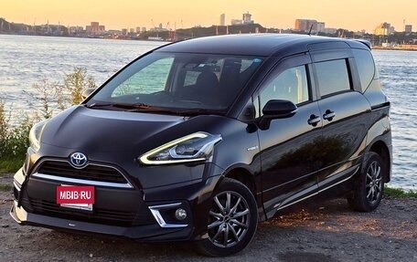 Toyota Sienta II, 2017 год, 1 340 000 рублей, 2 фотография