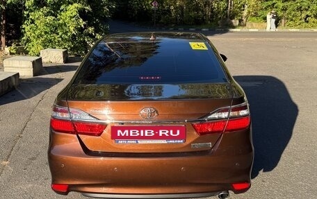 Toyota Camry, 2017 год, 2 170 000 рублей, 8 фотография