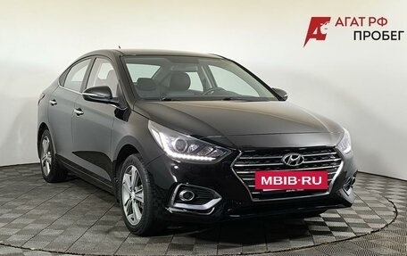 Hyundai Solaris II рестайлинг, 2017 год, 1 390 000 рублей, 3 фотография