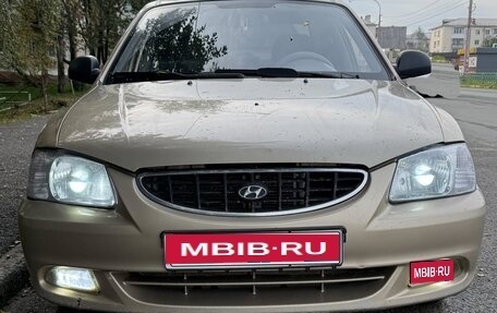 Hyundai Accent II, 2004 год, 380 000 рублей, 1 фотография