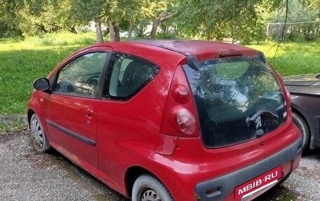 Peugeot 107 I рестайлинг, 2007 год, 280 000 рублей, 3 фотография