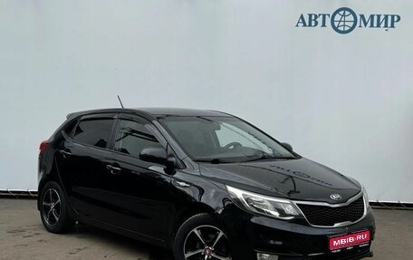 KIA Rio III рестайлинг, 2016 год, 995 000 рублей, 1 фотография