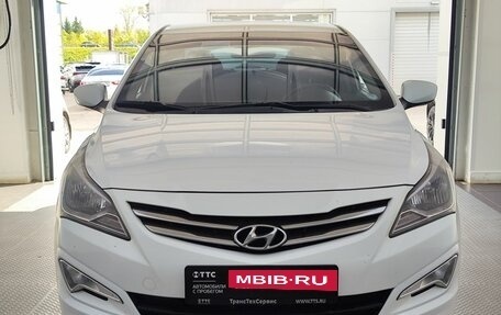 Hyundai Solaris II рестайлинг, 2014 год, 950 000 рублей, 2 фотография