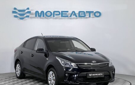 KIA Rio IV, 2018 год, 1 230 000 рублей, 3 фотография