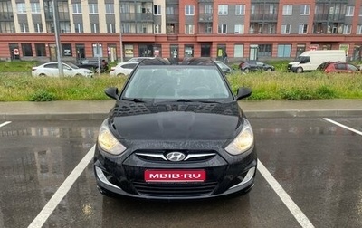 Hyundai Solaris II рестайлинг, 2011 год, 510 000 рублей, 1 фотография
