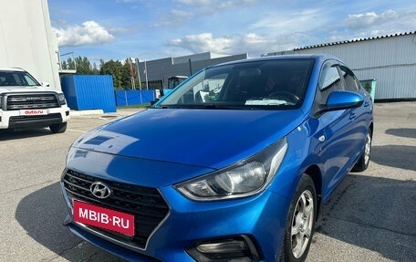 Hyundai Solaris II рестайлинг, 2019 год, 1 089 000 рублей, 1 фотография