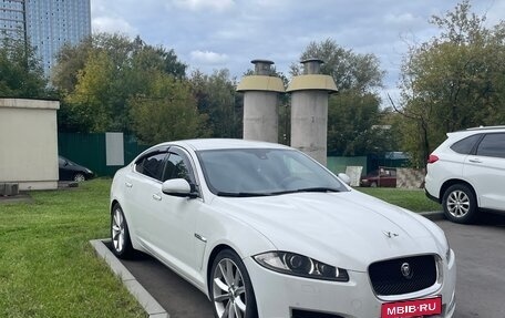 Jaguar XF I рестайлинг, 2013 год, 1 190 000 рублей, 1 фотография