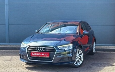 Audi A3, 2019 год, 1 679 000 рублей, 1 фотография