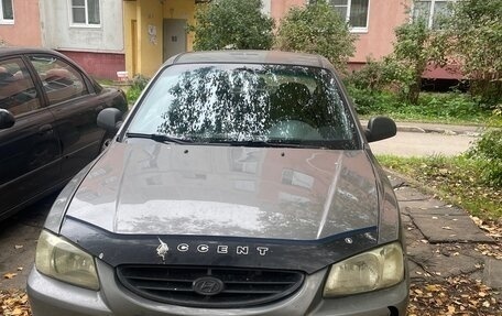 Hyundai Accent II, 2003 год, 170 000 рублей, 1 фотография