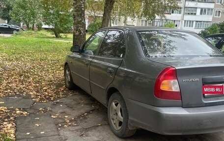 Hyundai Accent II, 2003 год, 170 000 рублей, 4 фотография