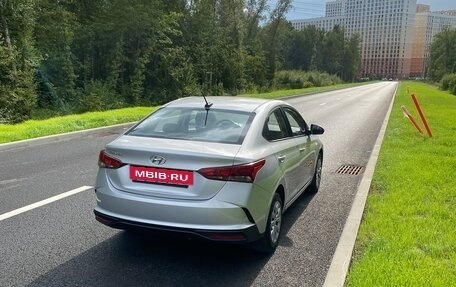 Hyundai Solaris II рестайлинг, 2021 год, 1 220 000 рублей, 22 фотография