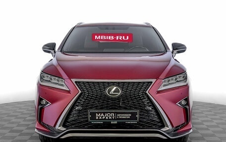 Lexus RX IV рестайлинг, 2016 год, 3 550 000 рублей, 2 фотография