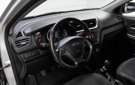 KIA Rio III рестайлинг, 2015 год, 900 000 рублей, 10 фотография