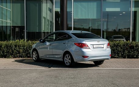 Hyundai Solaris II рестайлинг, 2011 год, 650 000 рублей, 6 фотография