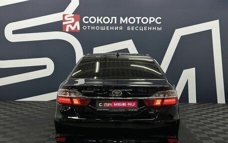 Toyota Camry, 2017 год, 3 290 900 рублей, 5 фотография