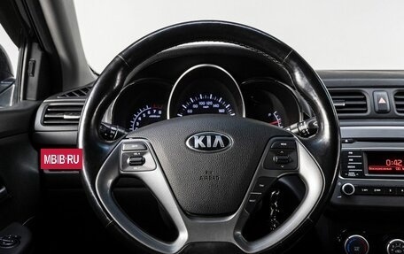 KIA Rio III рестайлинг, 2016 год, 950 000 рублей, 18 фотография
