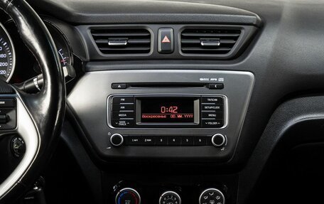 KIA Rio III рестайлинг, 2016 год, 950 000 рублей, 20 фотография