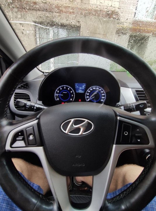 Hyundai Solaris I, 2014 год, 869 000 рублей, 10 фотография