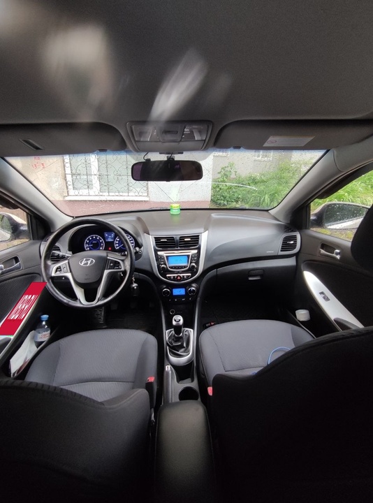 Hyundai Solaris I, 2014 год, 869 000 рублей, 15 фотография