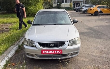 Hyundai Accent II, 2003 год, 135 000 рублей, 1 фотография
