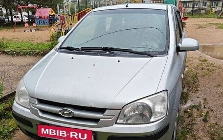 Hyundai Getz I рестайлинг, 2002 год, 420 000 рублей, 1 фотография