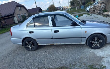 Hyundai Accent II, 2004 год, 270 000 рублей, 3 фотография