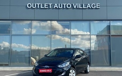 Hyundai Solaris II рестайлинг, 2011 год, 599 000 рублей, 1 фотография