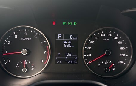 KIA Rio IV, 2018 год, 1 650 000 рублей, 12 фотография