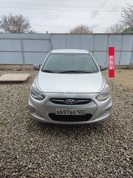 Hyundai Solaris I, 2011 год, 690 000 рублей, 3 фотография