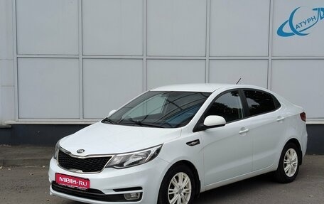 KIA Rio III рестайлинг, 2017 год, 1 090 000 рублей, 1 фотография