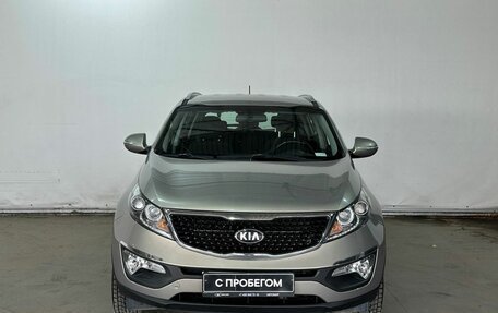 KIA Sportage III, 2014 год, 1 458 000 рублей, 2 фотография